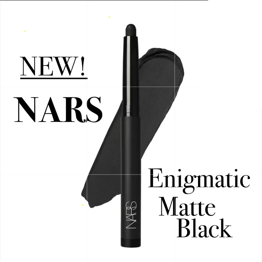 NEW! NARS Total Seduction Eyeshadow Stick No Smudge ENIGMATIC (matte black)